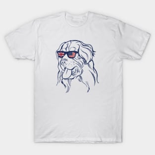 Dog US UK sunglasses T-Shirt